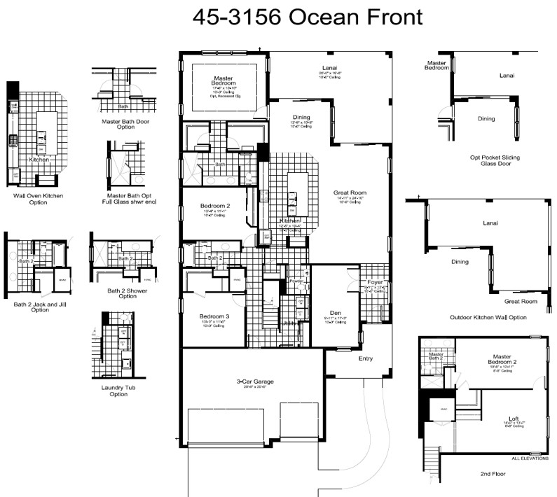 Ocean Front Floorplan