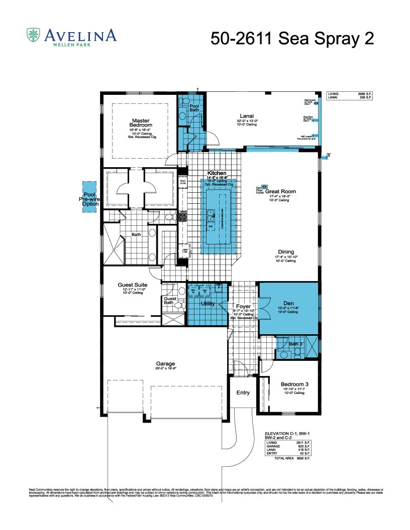 Avelina Sea Spray 2 85